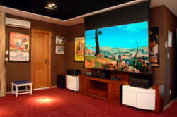Home Theater Som Ambiente Automação Residencial - Projeto Venda e Instalação