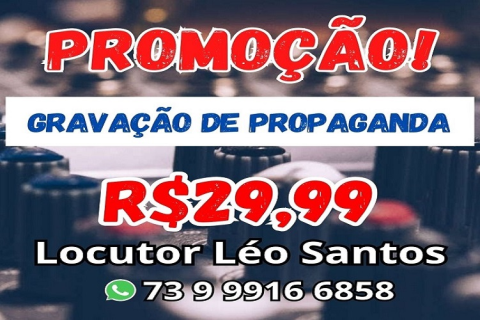 Locução para Comércio | Locutor Online | Propaganda